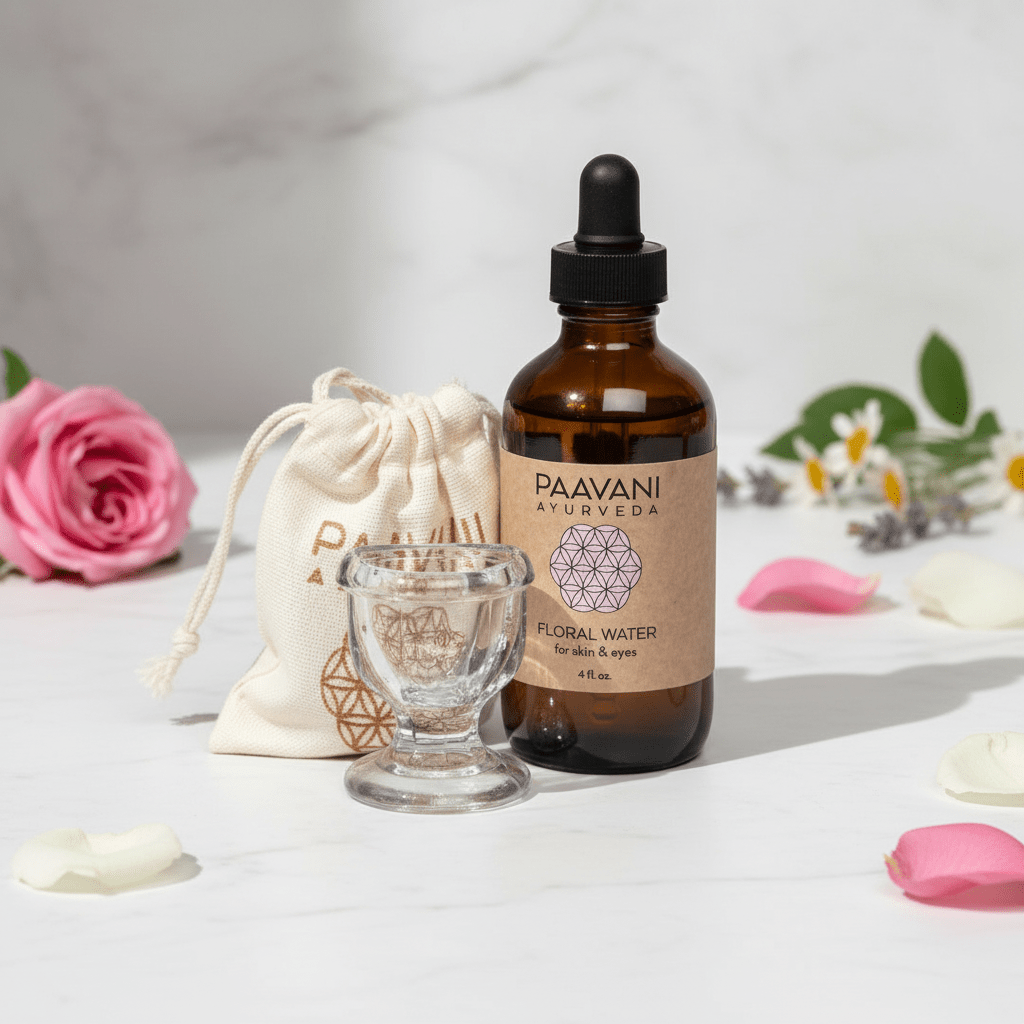 Eye Wash Ritual | Ayurvedic Eye Cleansing for Soothing & Hydrating