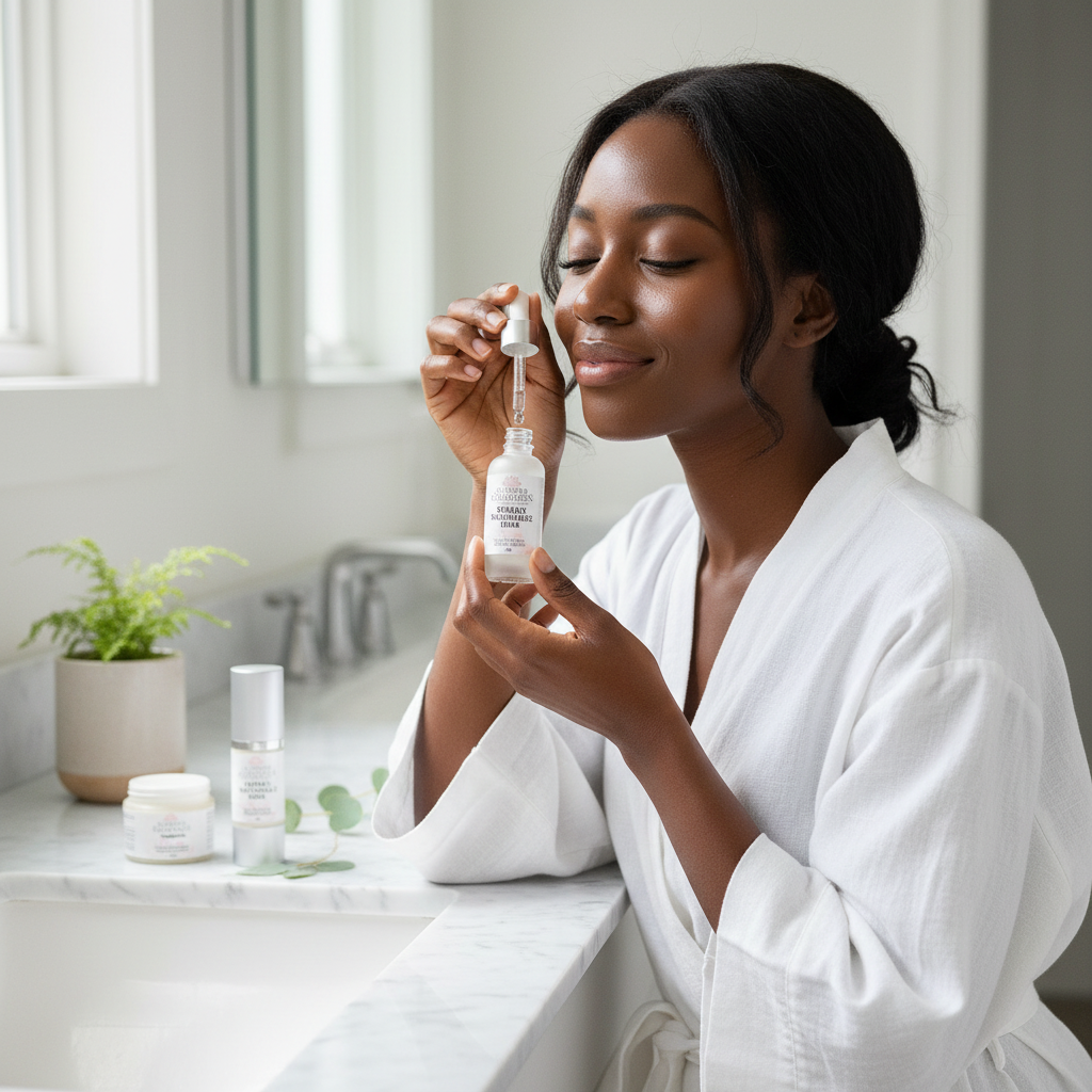 Niacinamide serum lifestyle