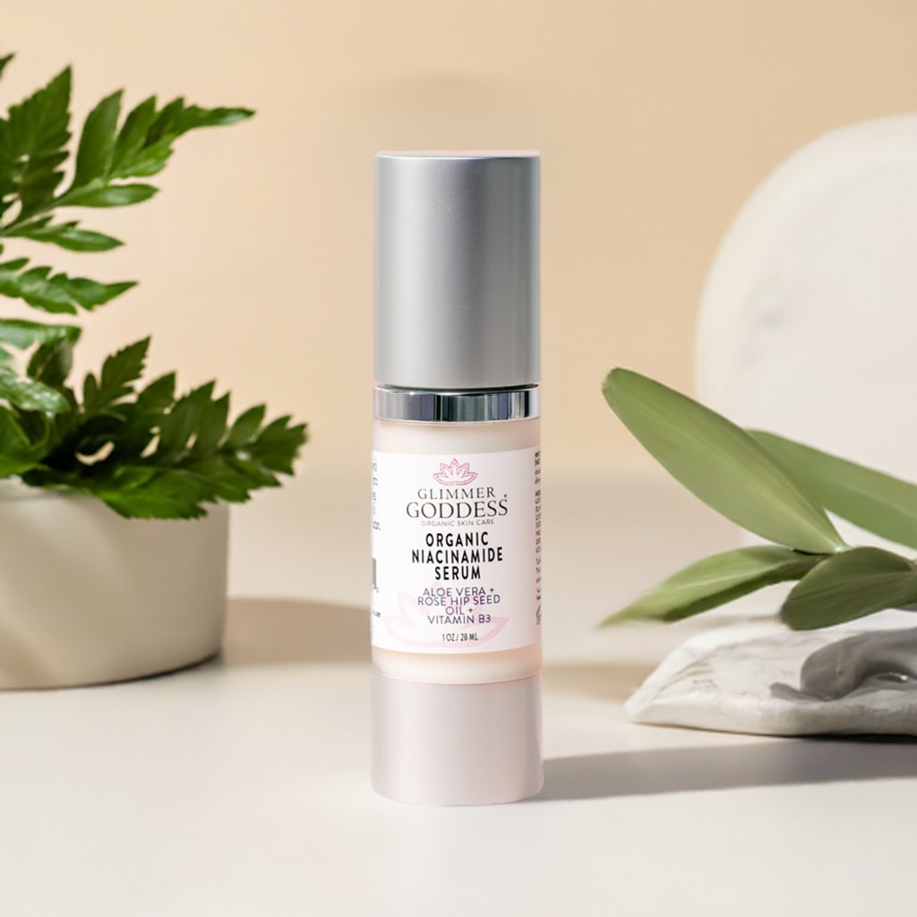 Organic Niacinamide Anti-Aging Serum - Tightens Pores, Reduces Wrinkles