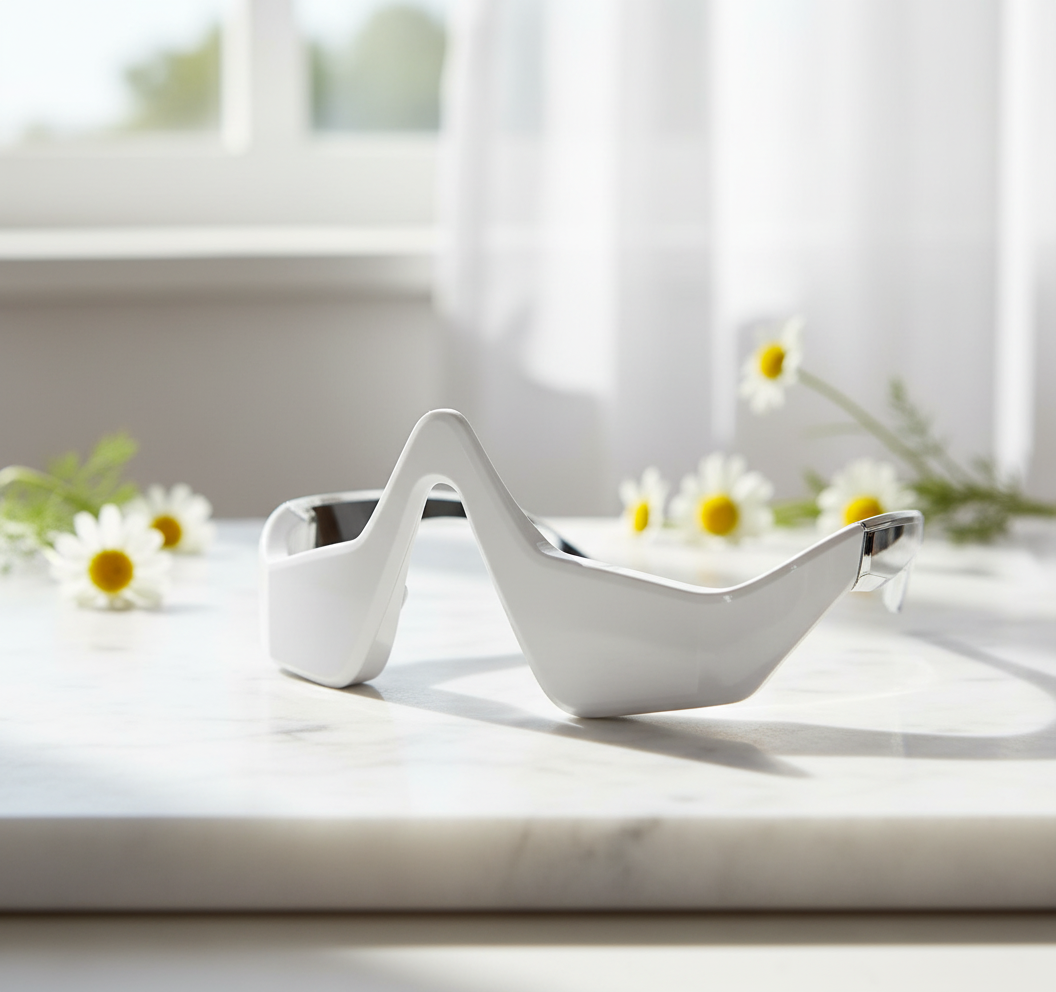 Under-Eye Red Light Therapy - Marble Display